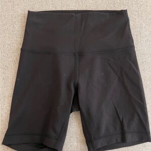 lululemon athletica Black Bike Shorts
